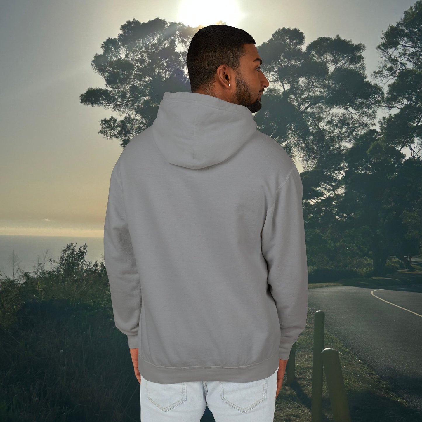M'Aloha green Earth Lightweight Hooded Sweatshirt