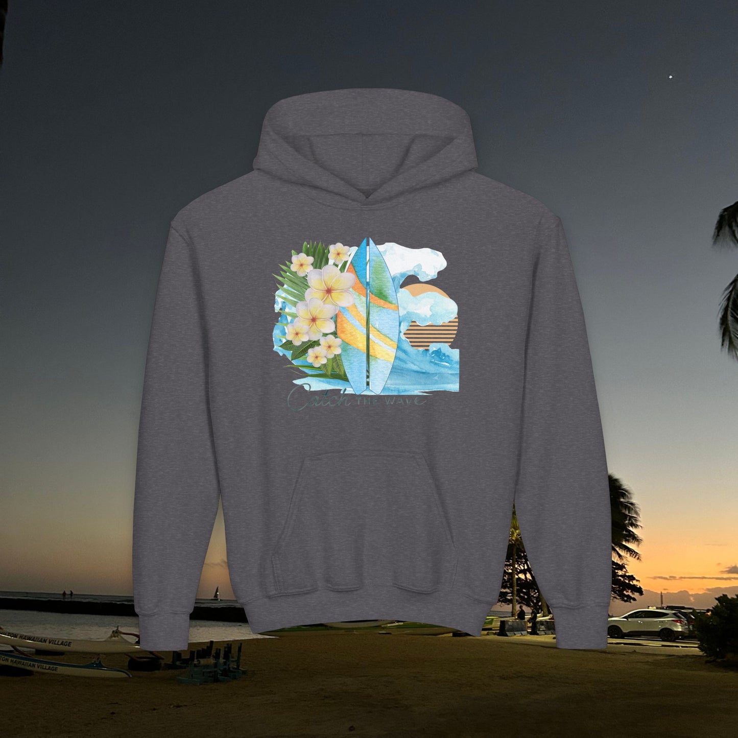 Catch the Wave - Youth Hoodie