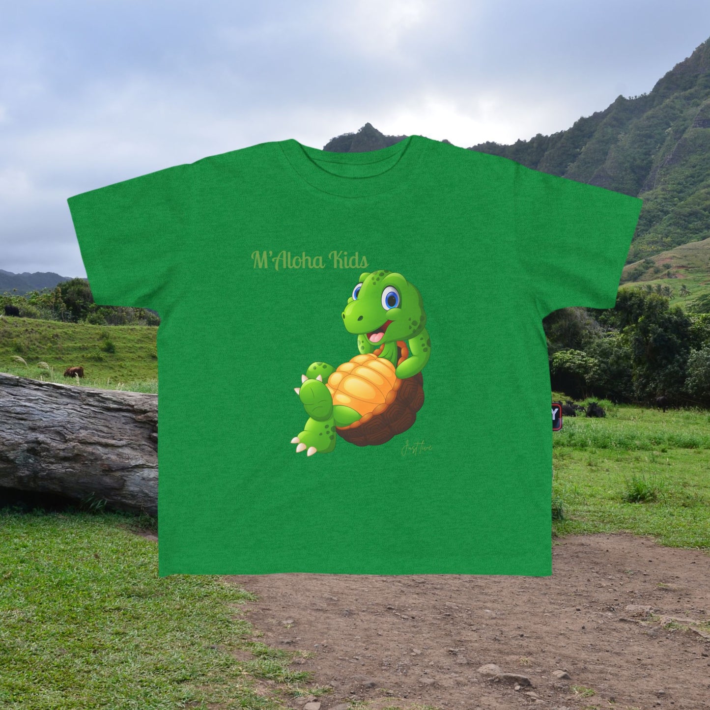 Lani the relaxed Turtle Toddler T-Shirt
