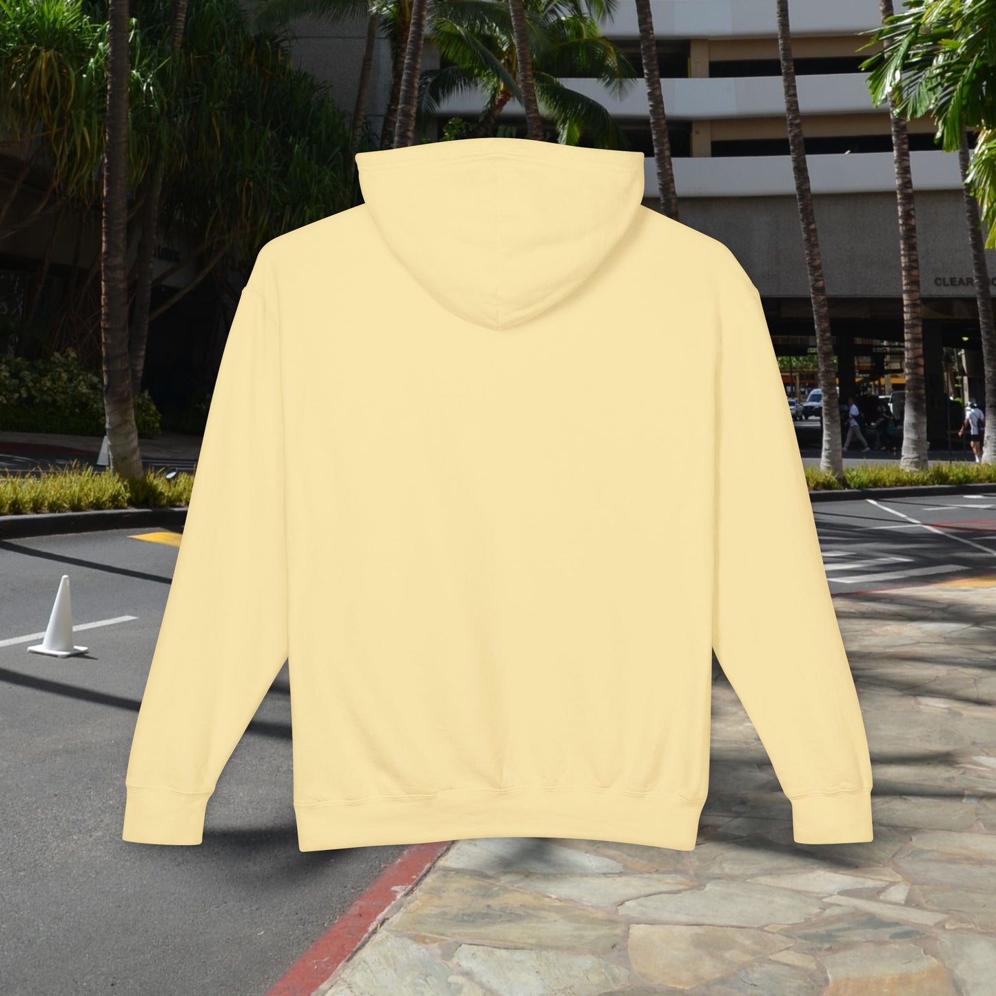 M'Aloha brown Earth Lightweight Hooded Sweatshirt