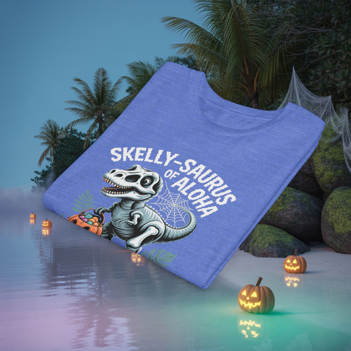 Skelly-Saurus of Aloha Kids Tee