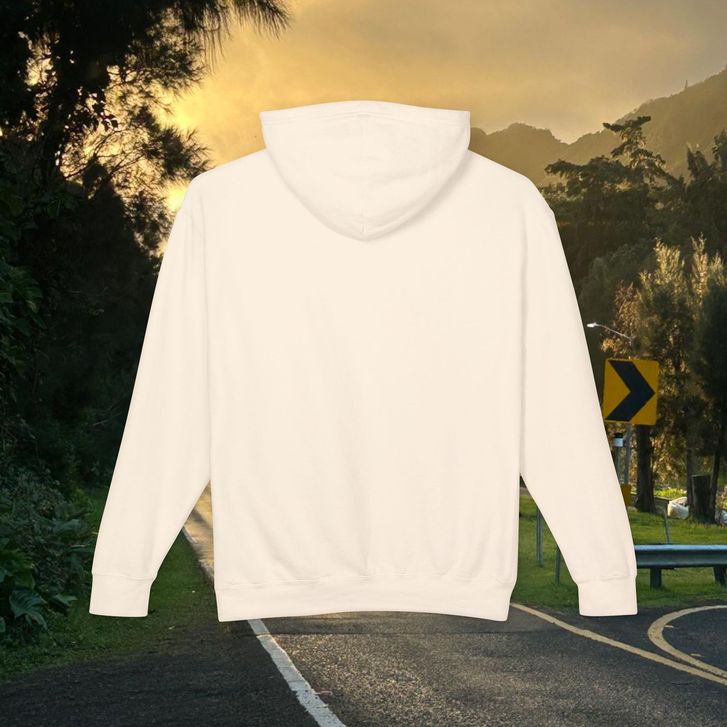 M'Aloha red Earth Lightweight Hooded Sweatshirt