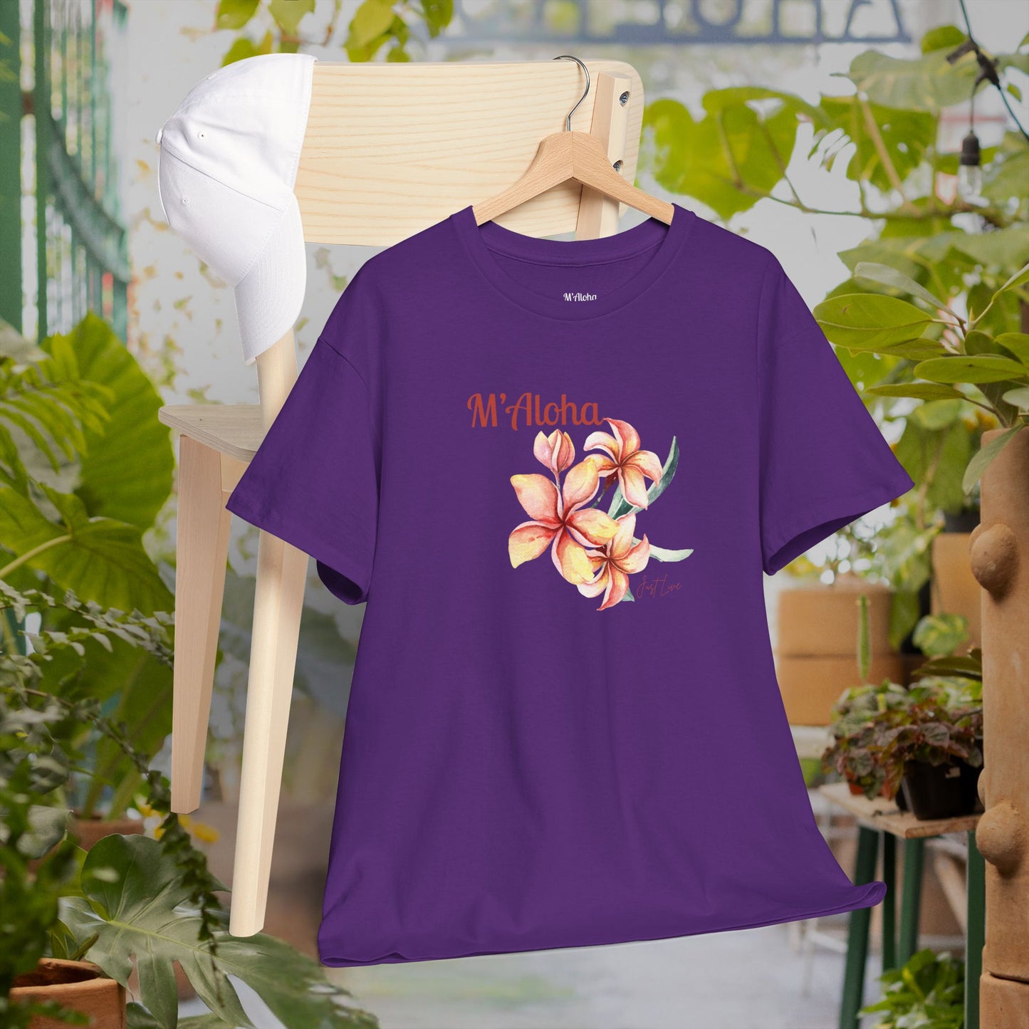 M'Aloha Flowers Woman T-Shirt