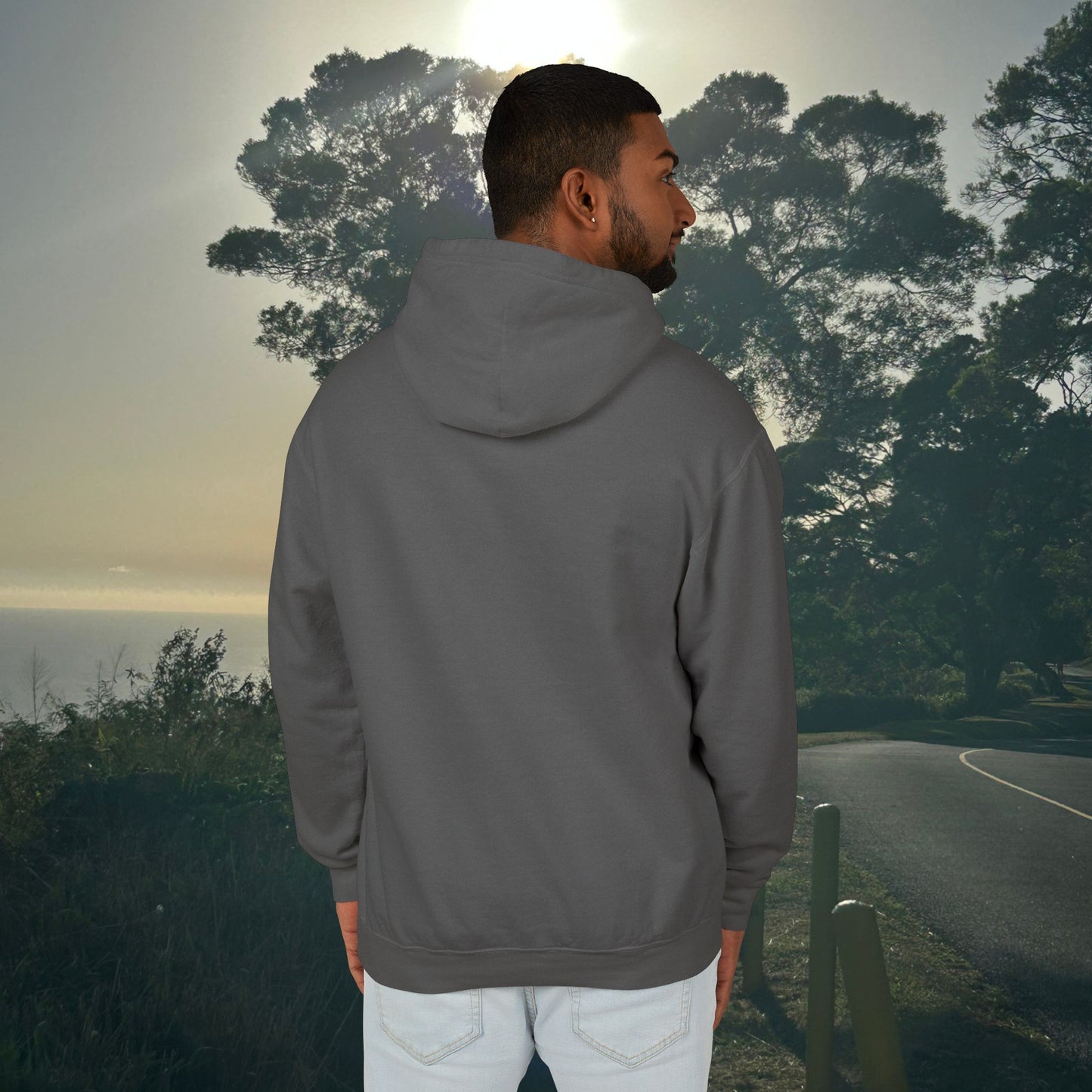 M'Aloha green Earth Lightweight Hooded Sweatshirt
