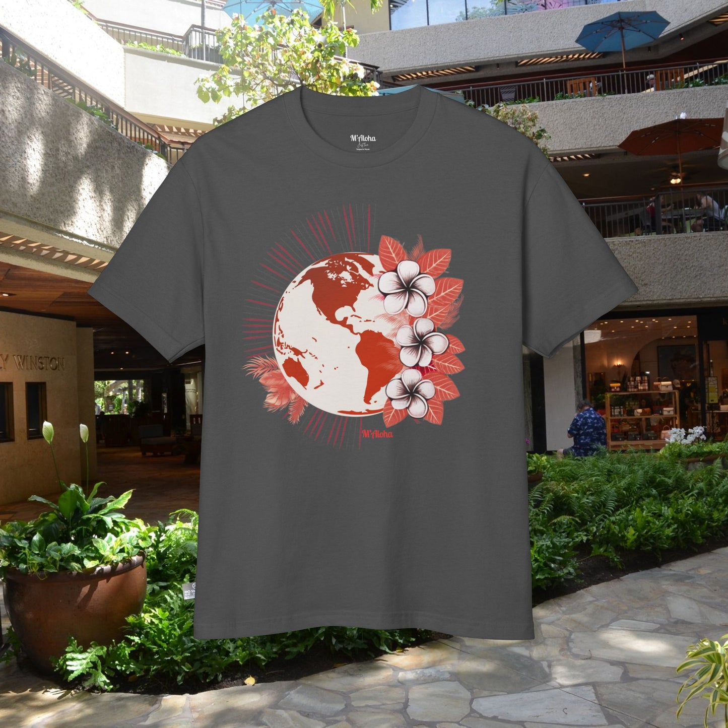 M'Aloha red Earth Unisex-T-Shirt