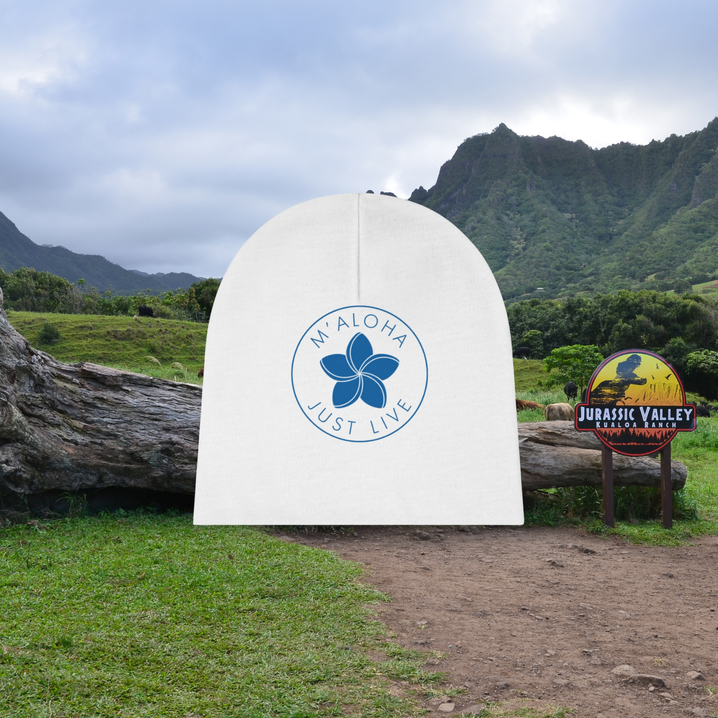 M'Aloha blue Original Baby Beanie