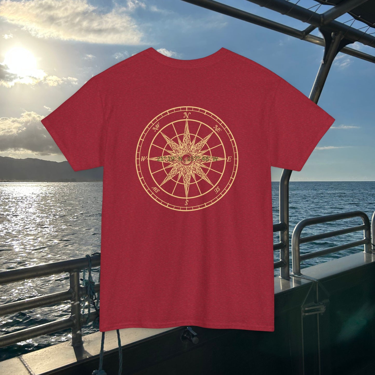 M'Aloha Earth - Compass Men's T-Shirt