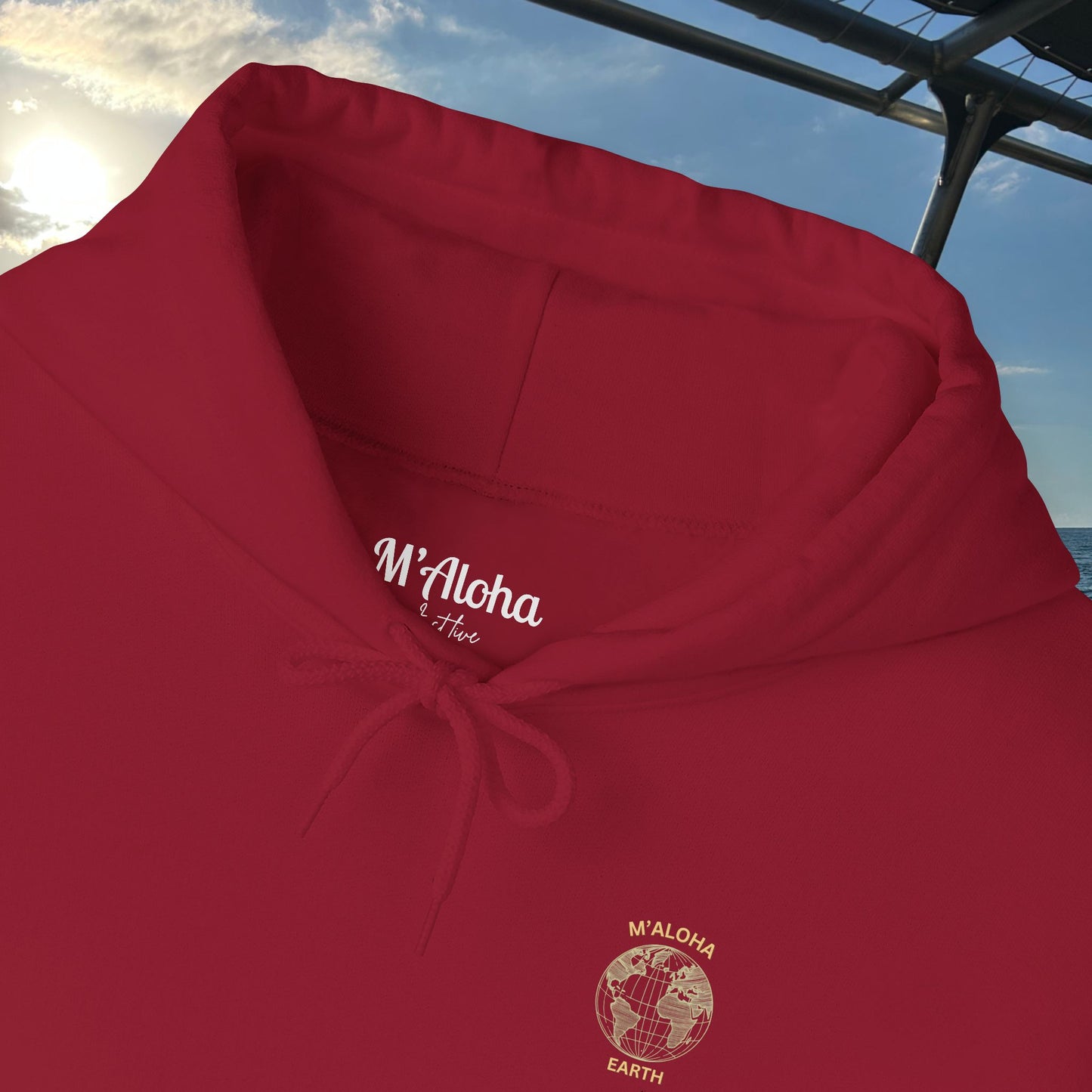 M'Aloha Earth - Compass Men's Hoodie