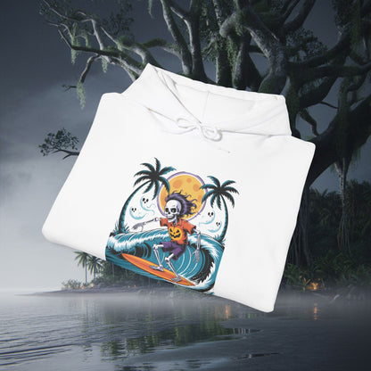 Surfing Skelton Hoodie