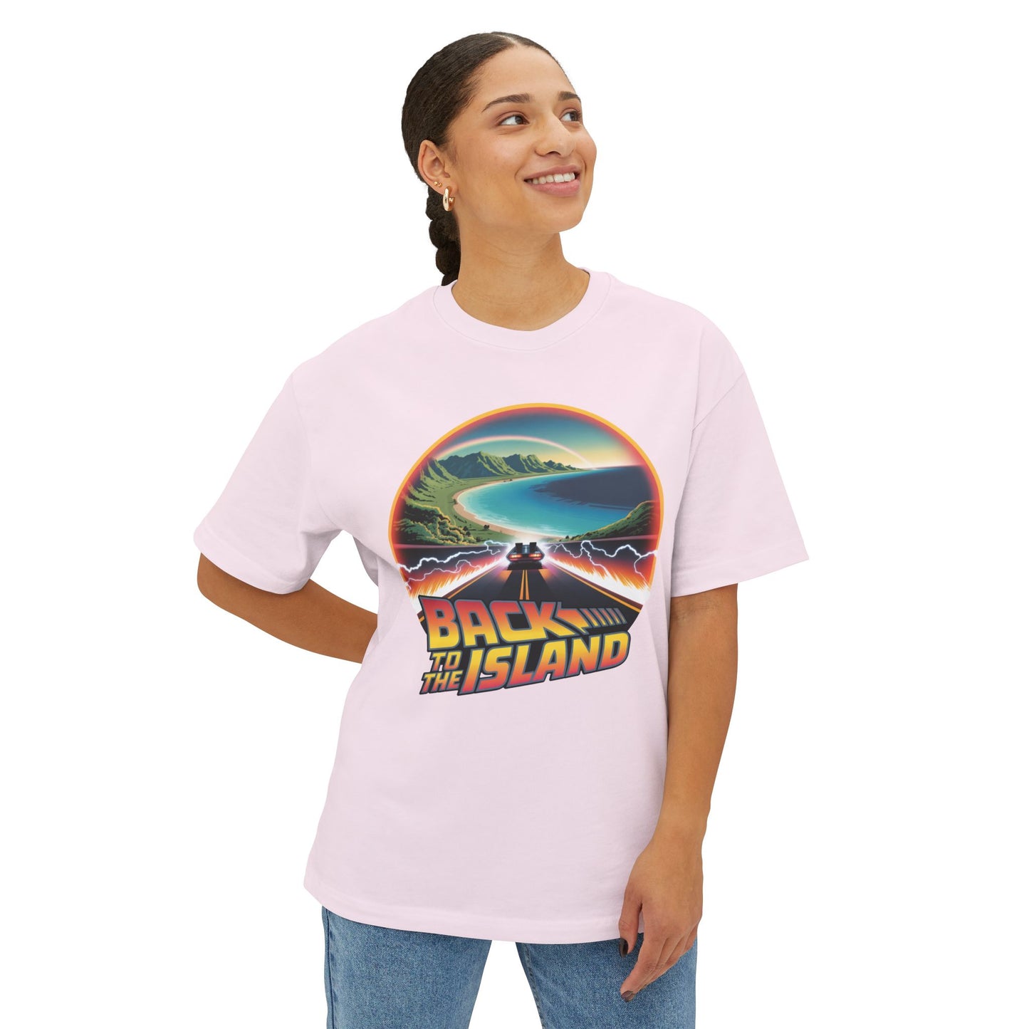 Back to the Island - Unisex Oversized Tee
