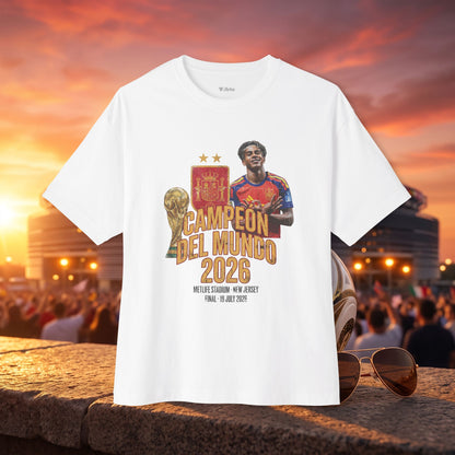 Spain WC2026 Winner Oversized Tee