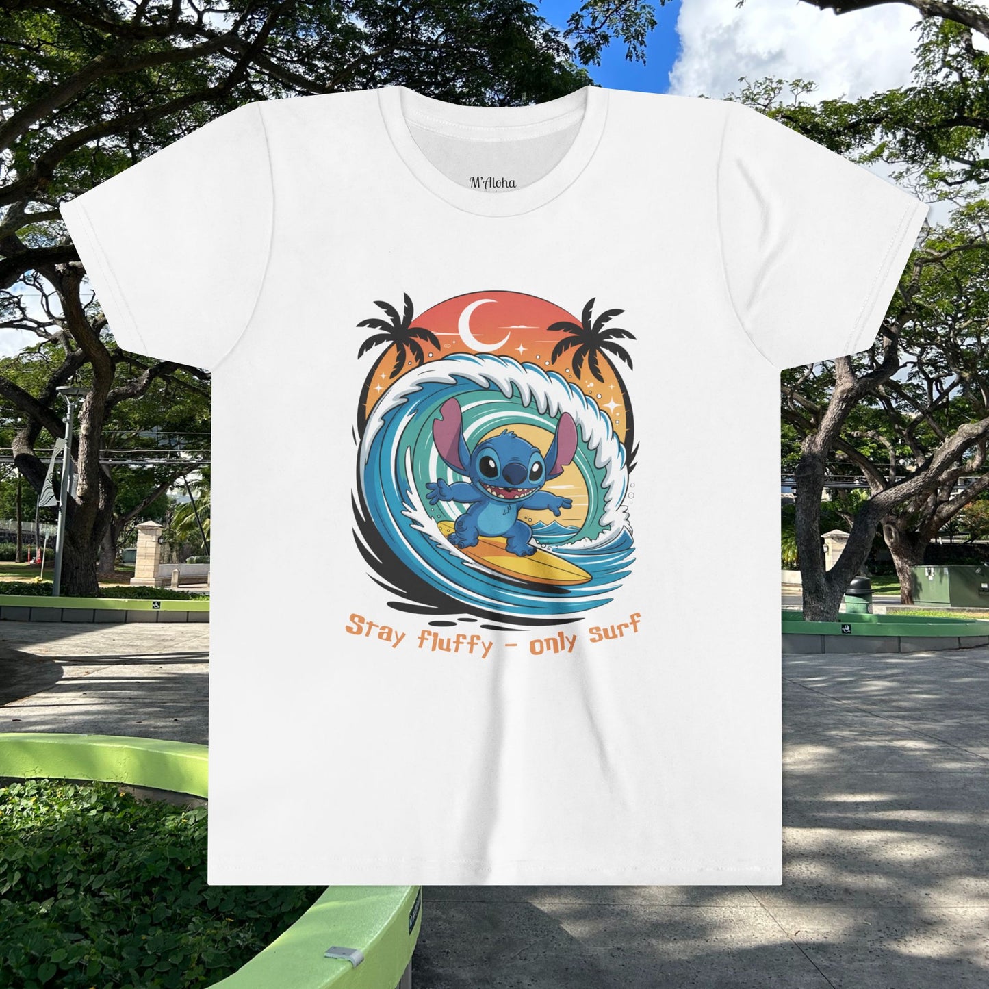 Stay fluffy - only surf - Youth Tee