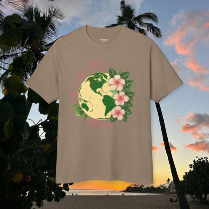 M'Aloha pink Earth Women-T-Shirt