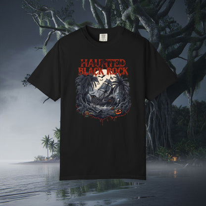 Haunted Black Rock Tee