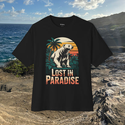 Lost in Paradise Unisex Oversized Tee