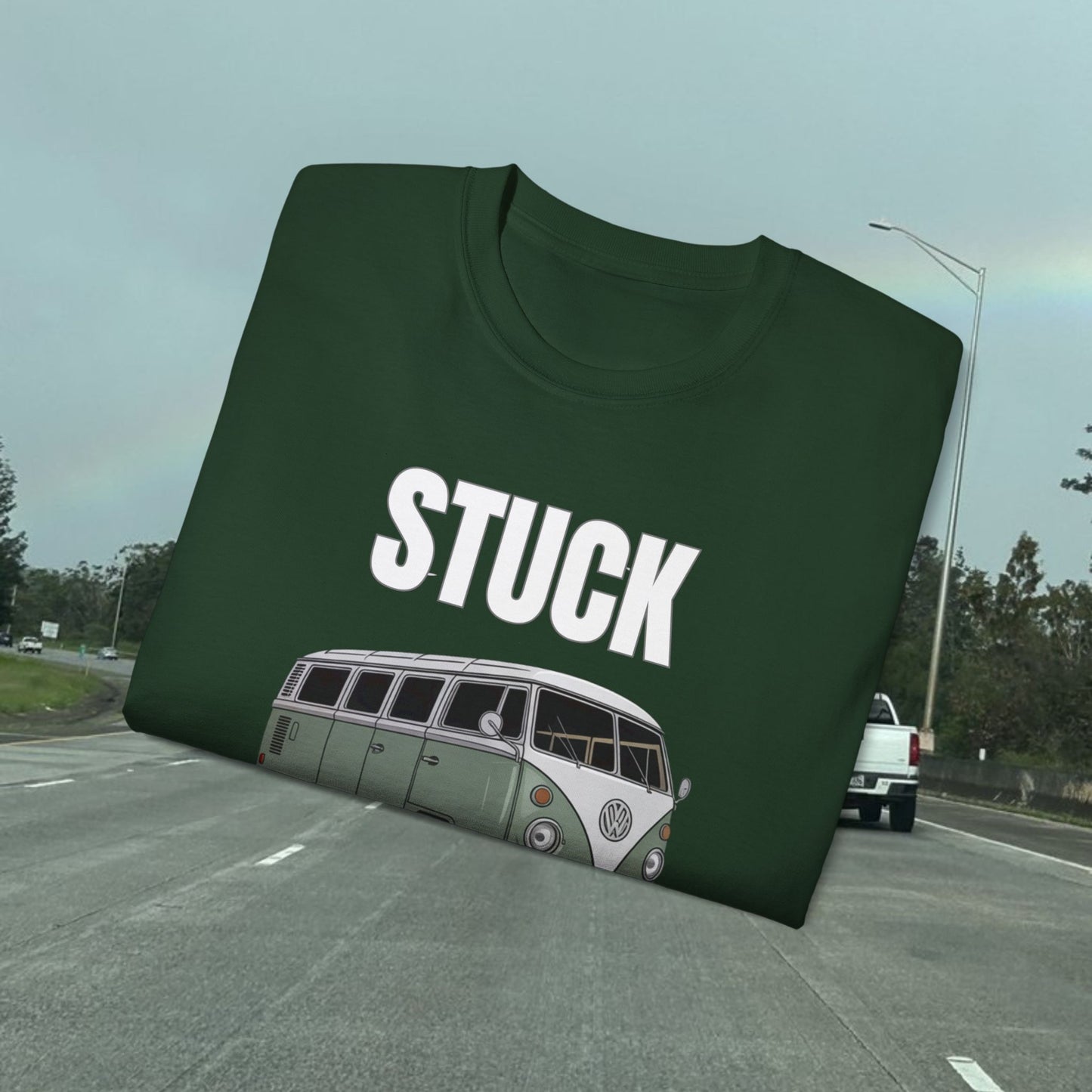 Stuck - Yeah Here Too - Unisex Tee