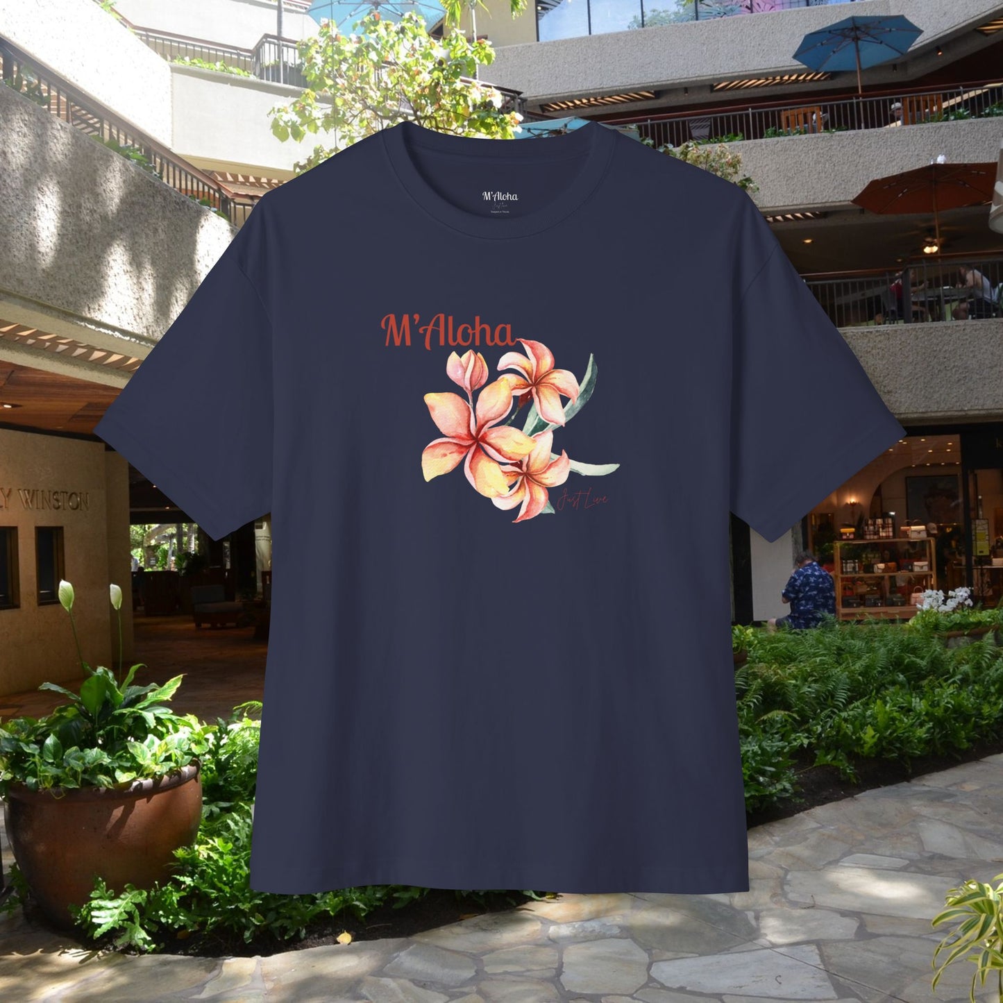 Cozy Flower Oversize Woman T-Shirt