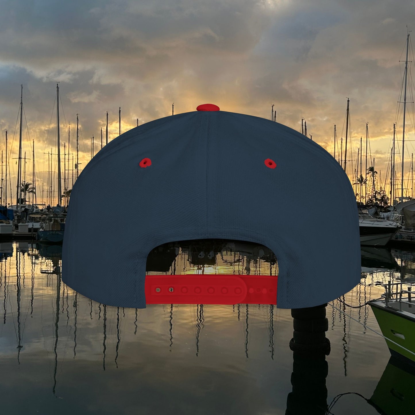 White Shark M'Aloha Snapback Cap
