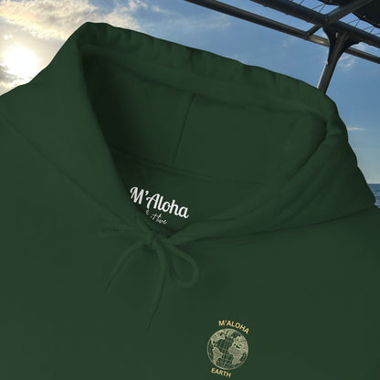 M'Aloha Earth - Compass Men's Hoodie