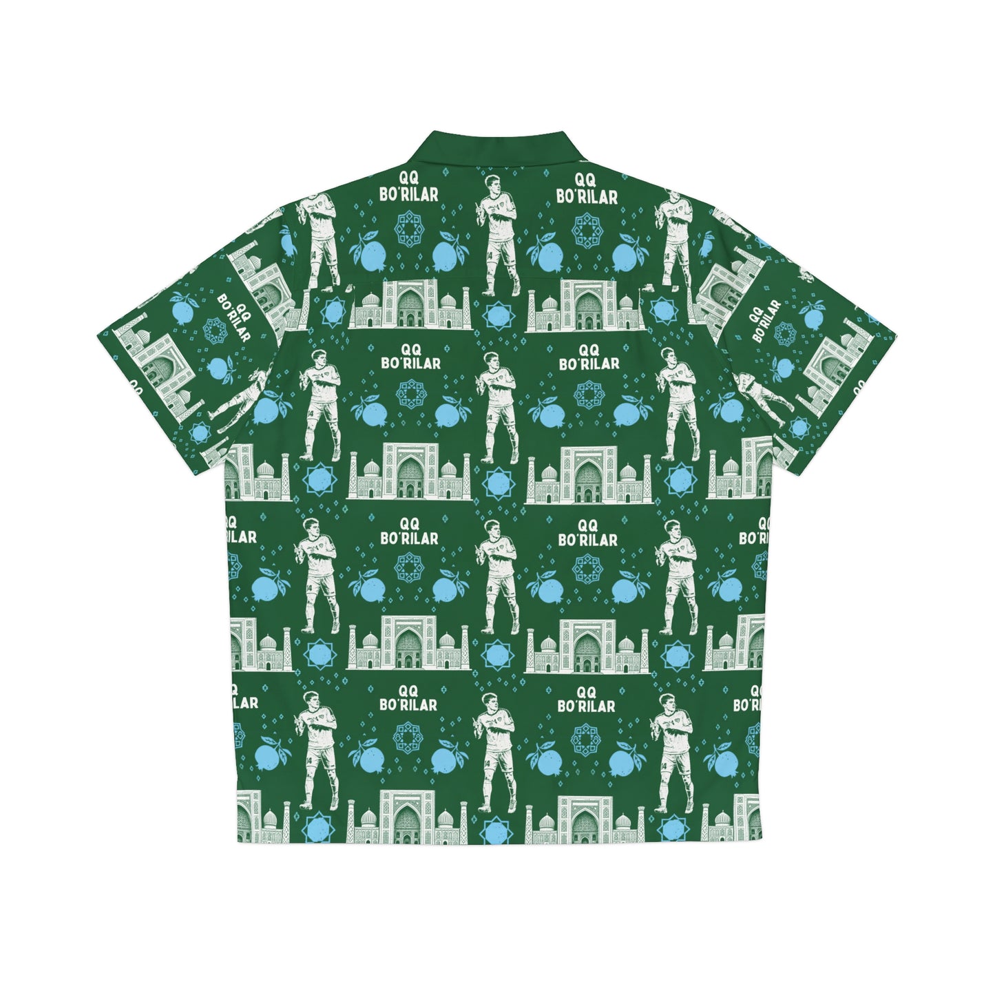 Hawaiian Worldcup Shirt Uzbekistan