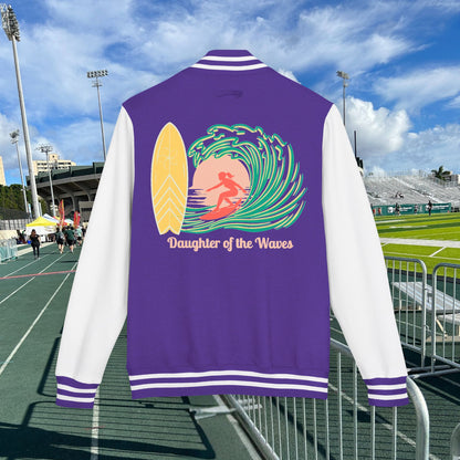 M'Aloha Surfer Letterman Jacket for women