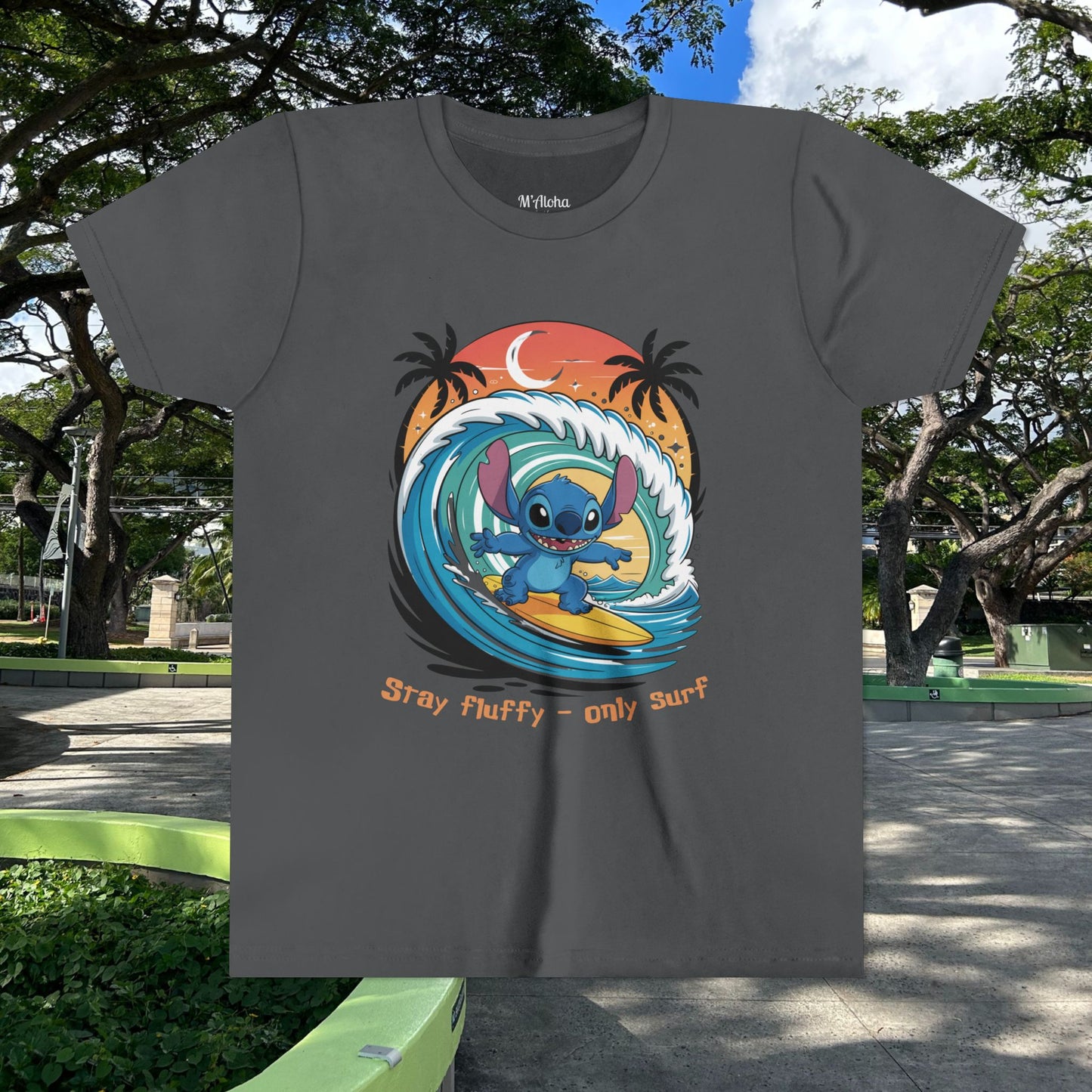 Stay fluffy - only surf - Youth Tee