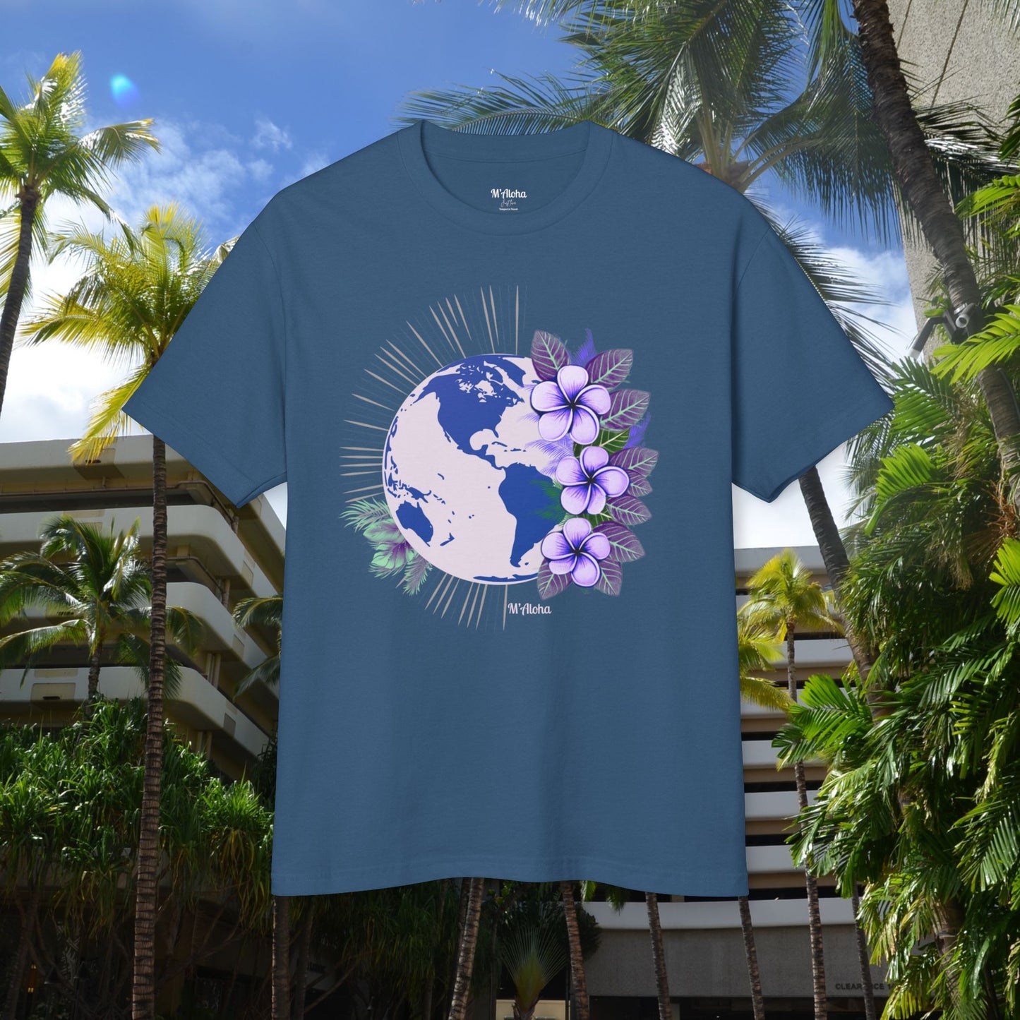 M'Aloha blue Earth Unisex-T-Shirt