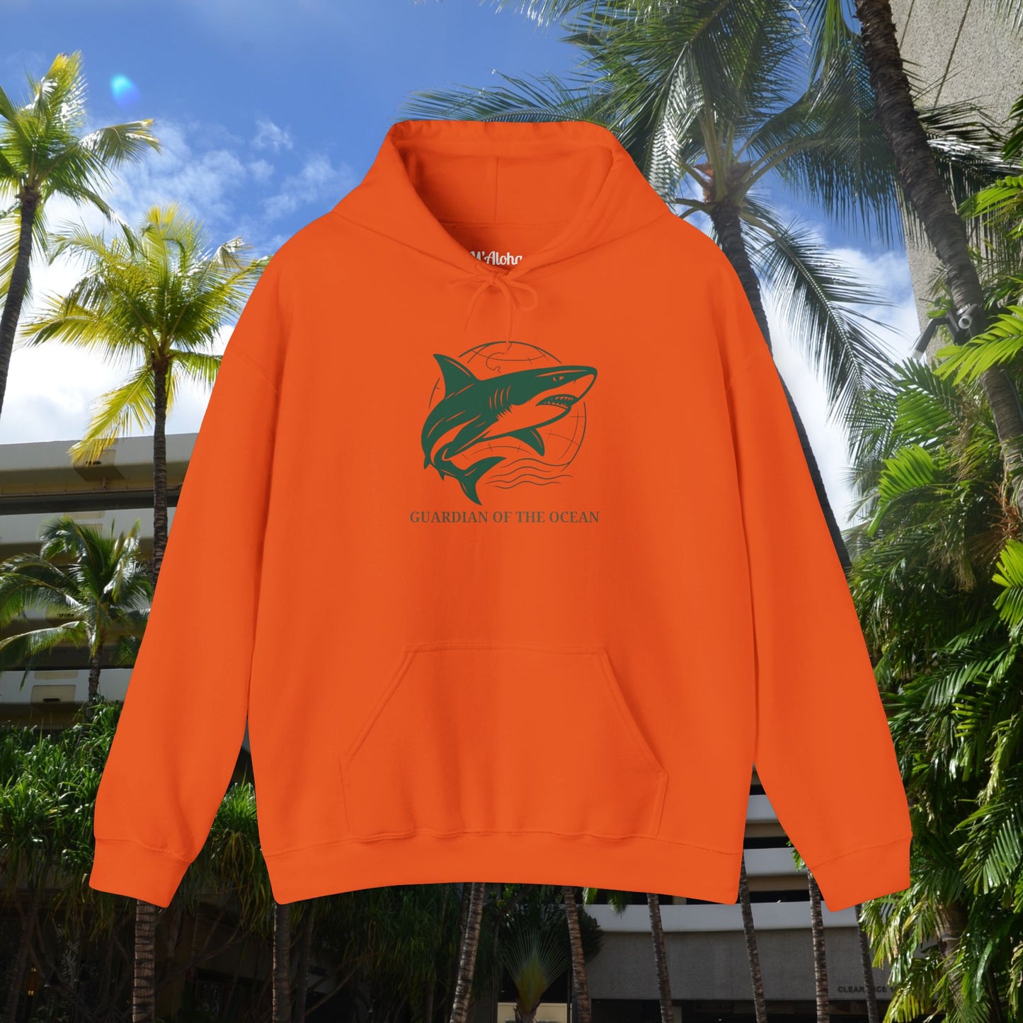 M'Aloha Earth - Shark Men's Hoodie