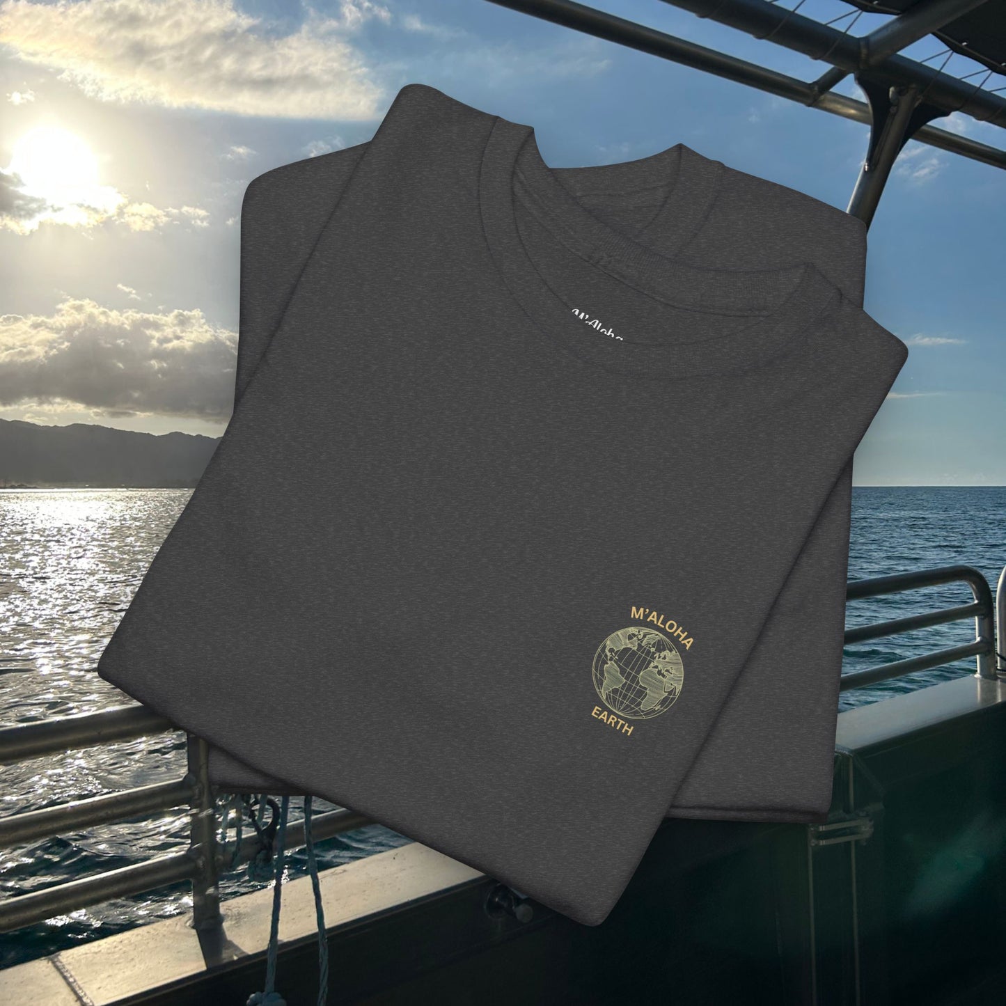 M'Aloha Earth - Compass Men's T-Shirt