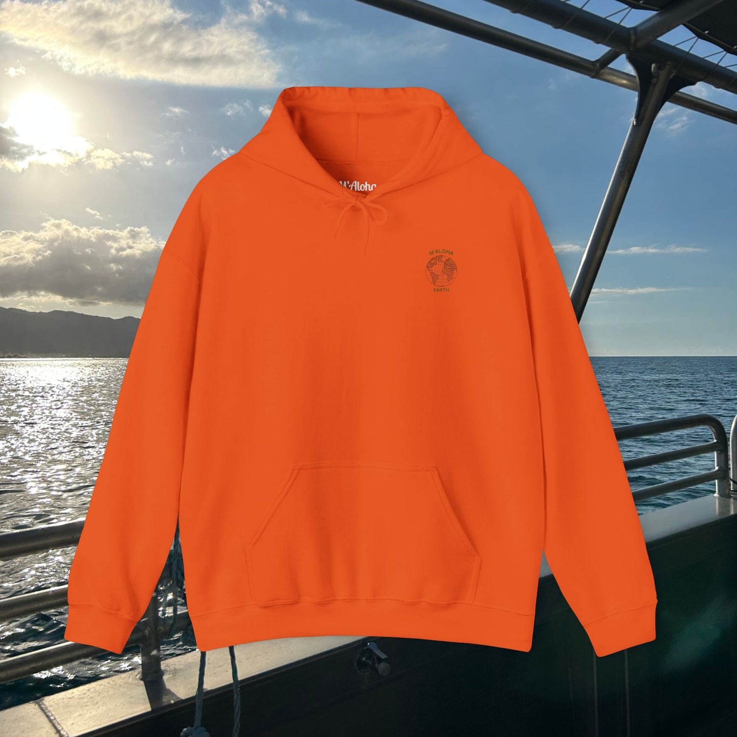 M'Aloha Earth - Compass Men's Hoodie