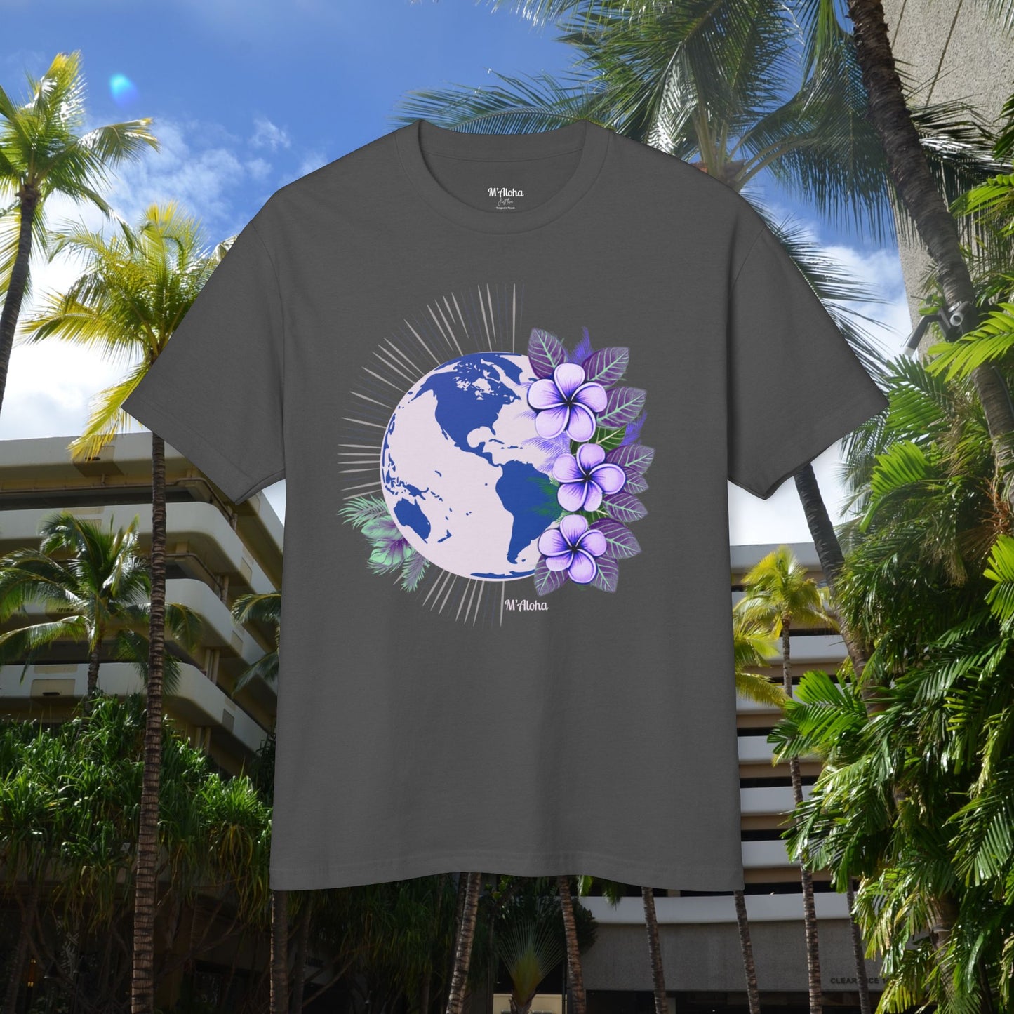M'Aloha blue Earth Unisex-T-Shirt