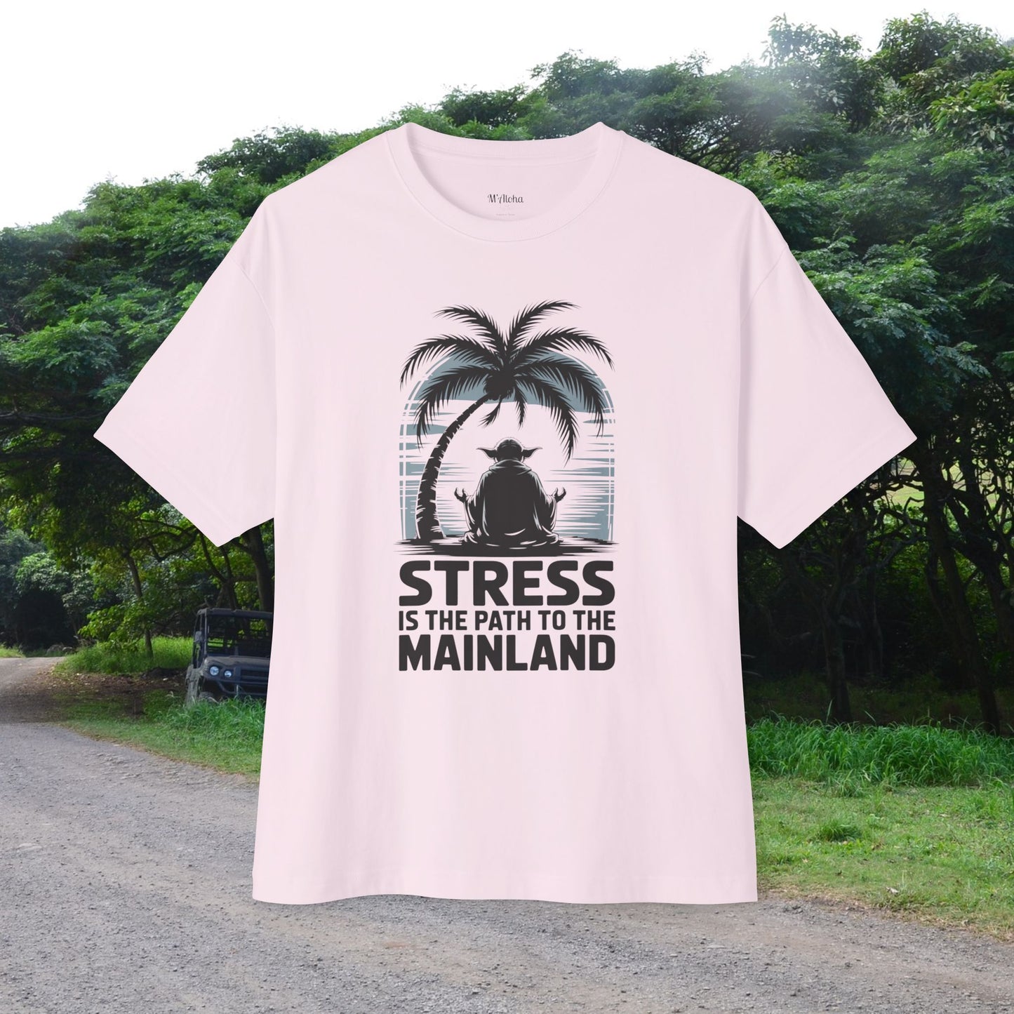 Path to the Mainland Unisex Oversize Tee