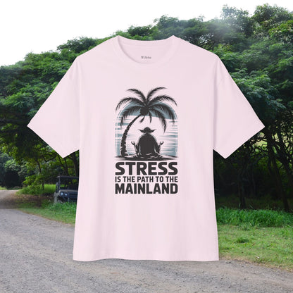 Path to the Mainland Unisex Oversize Tee