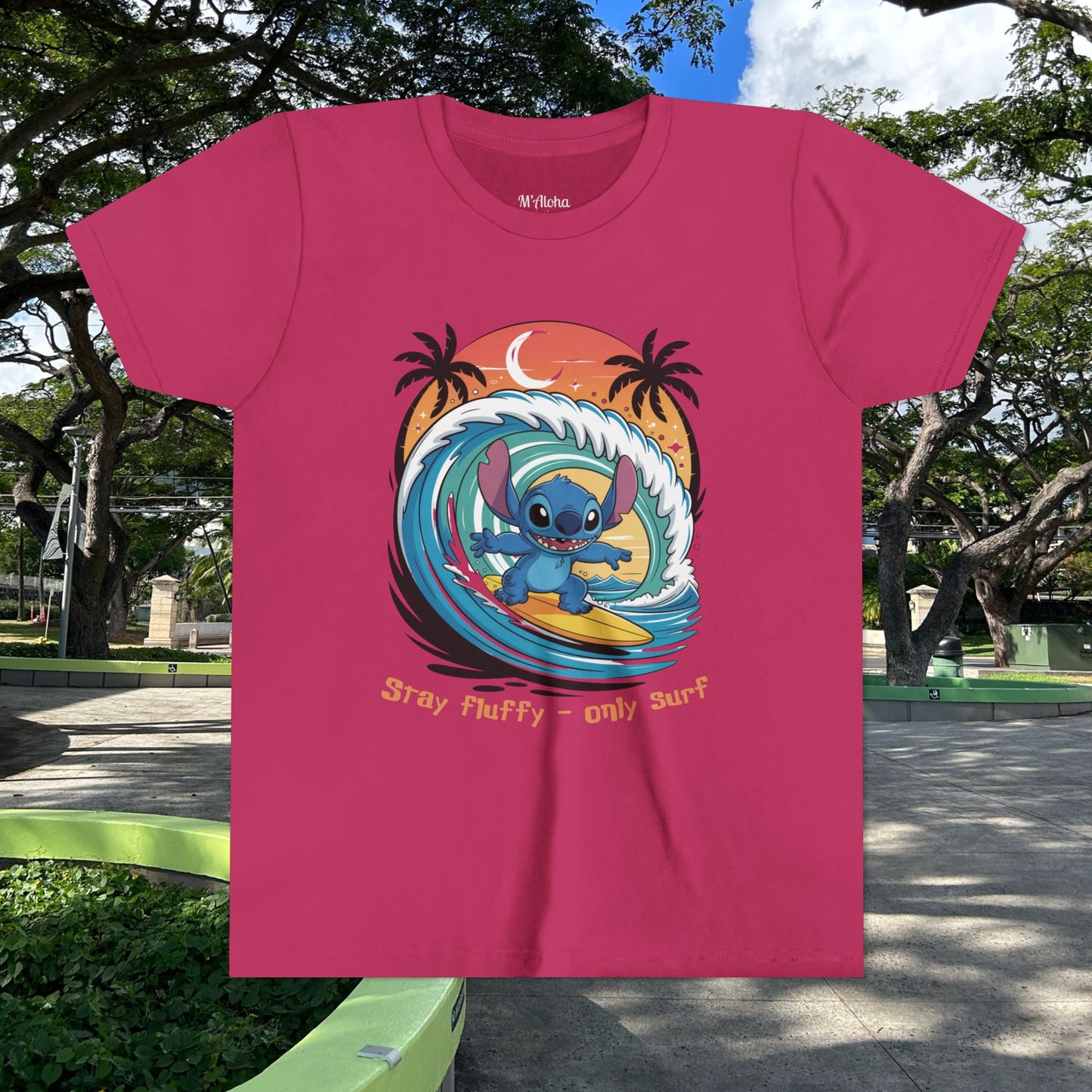 Stay fluffy - only surf - Youth Tee