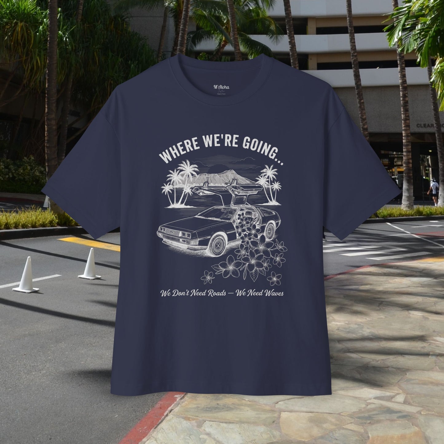 No roads -  Unisex Oversize Tee