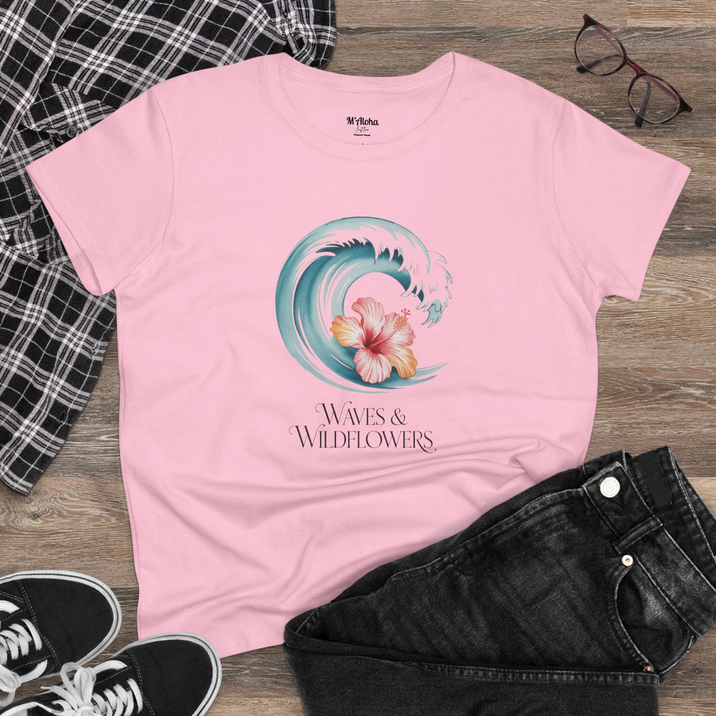 Waves & Wildflowers Women's Tee