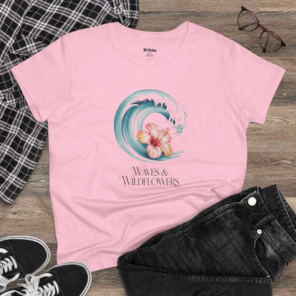Waves & Wildflowers Women's Tee