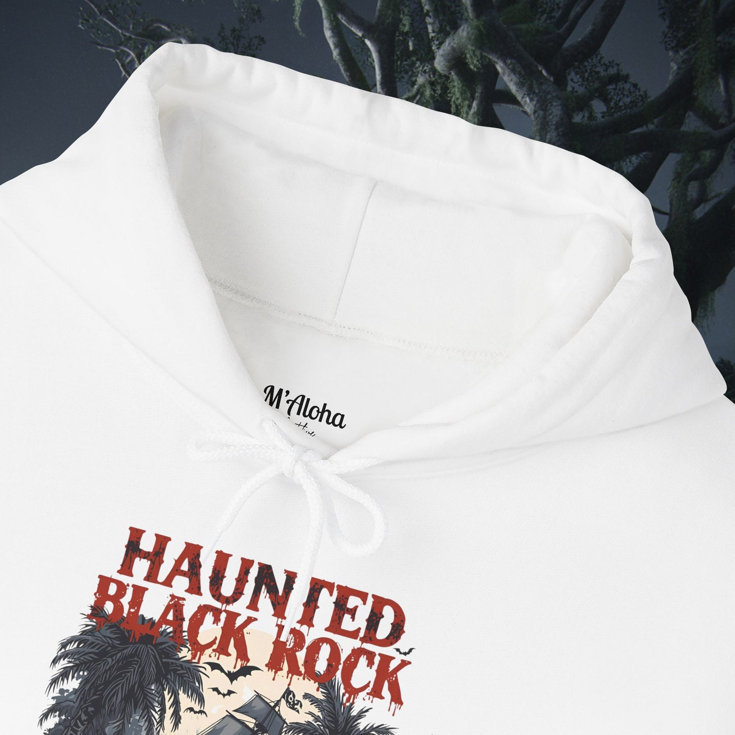 Haunted Black Rock Hoodie