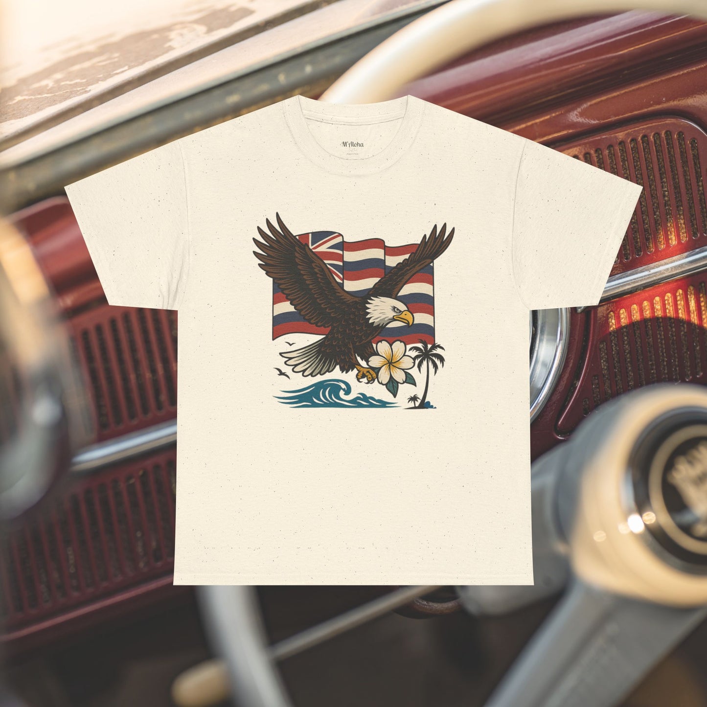 M'Aloha Eagle - Men's T-Shirt
