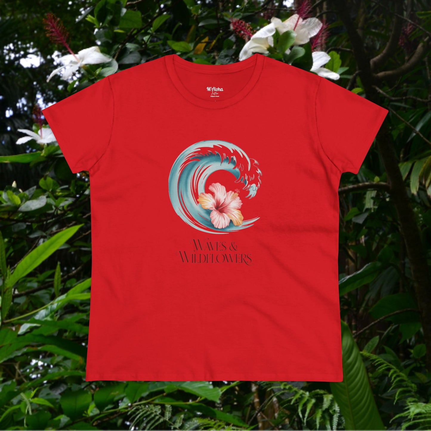Waves & Wildflowers Women's Tee