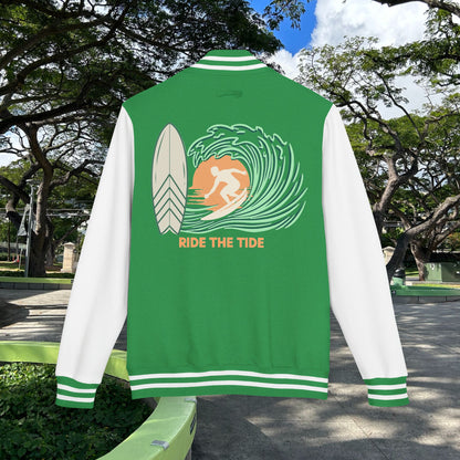 M'Aloha Surfer Letterman Jacket