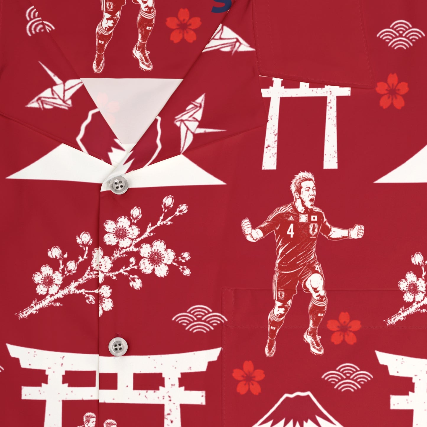 Hawaiian Worldcup Shirt Japan