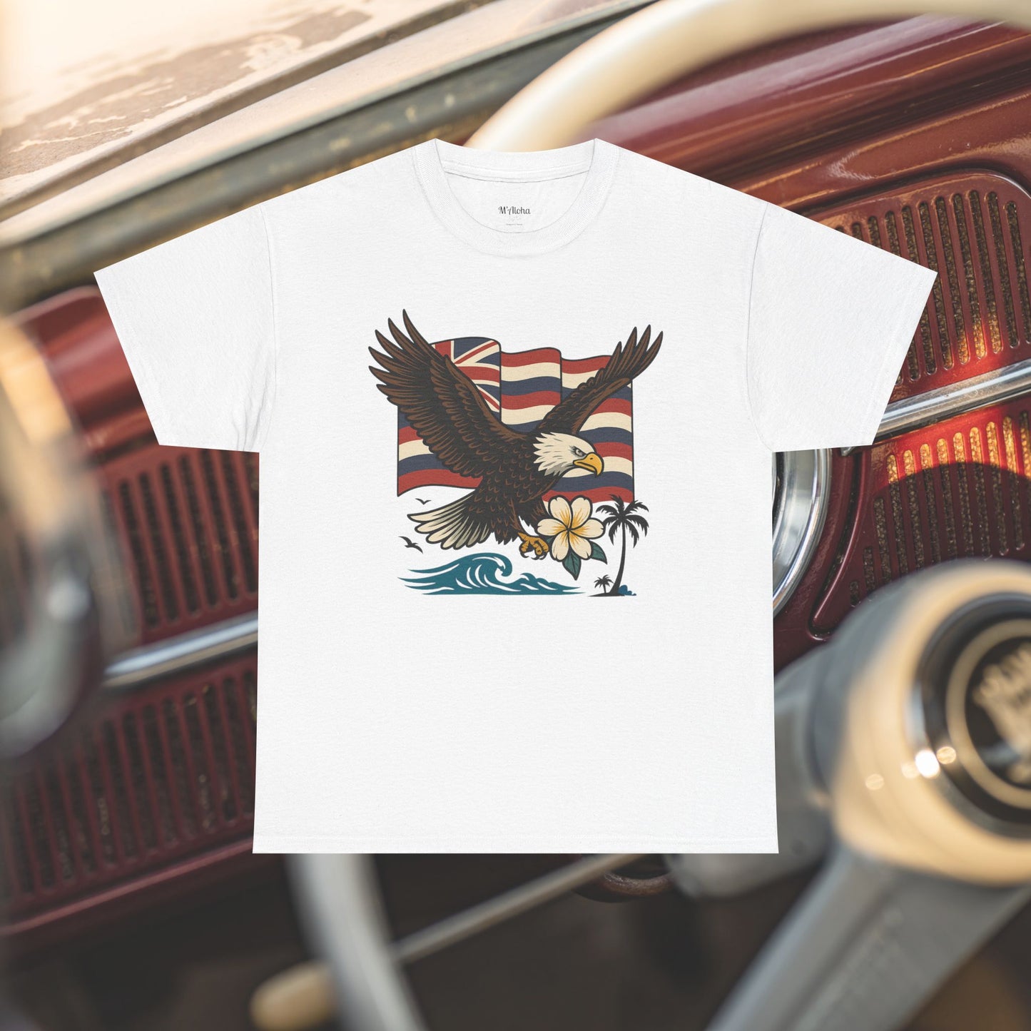 M'Aloha Eagle - Men's T-Shirt