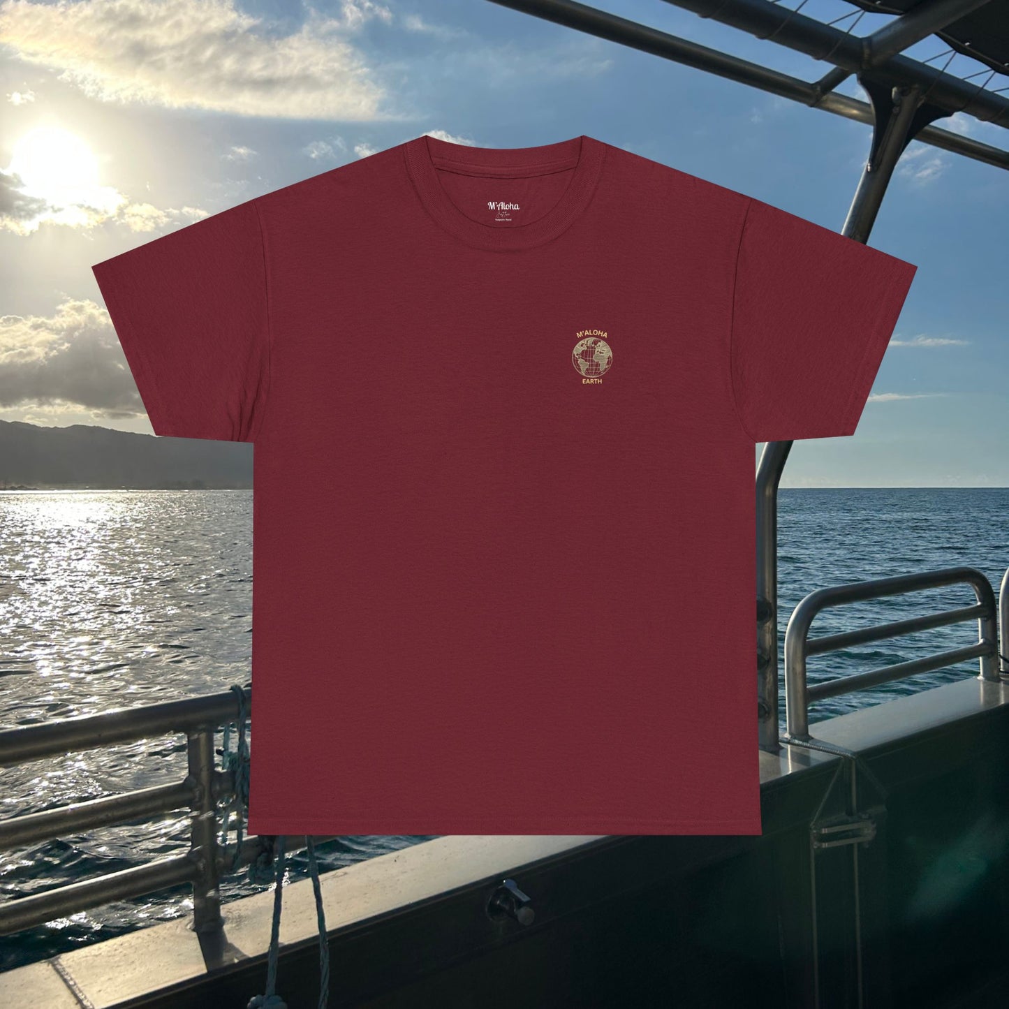 M'Aloha Earth - Compass Men's T-Shirt