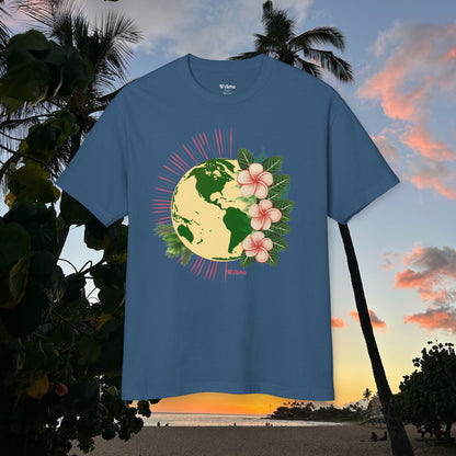 M'Aloha pink Earth Women-T-Shirt