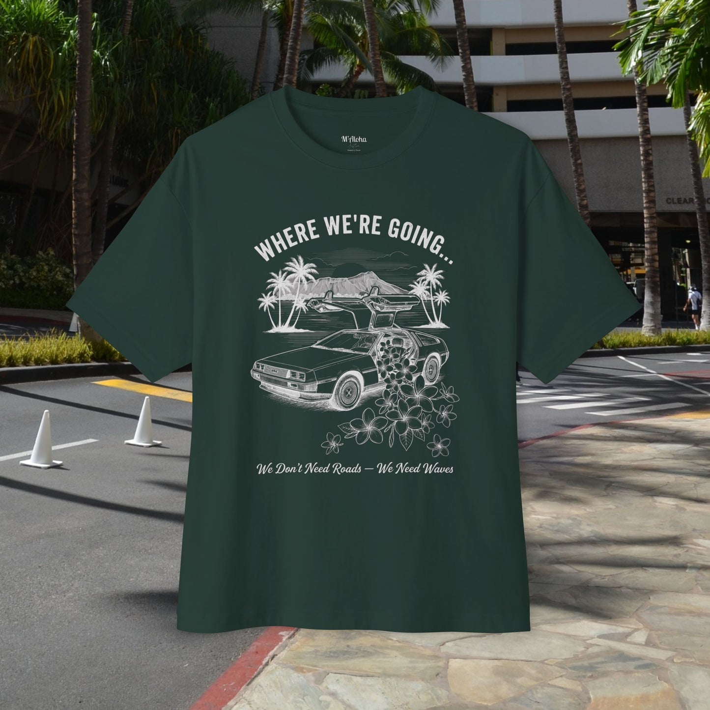 No roads -  Unisex Oversize Tee
