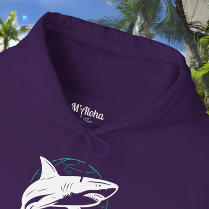 M'Aloha Earth - Shark Men's Hoodie
