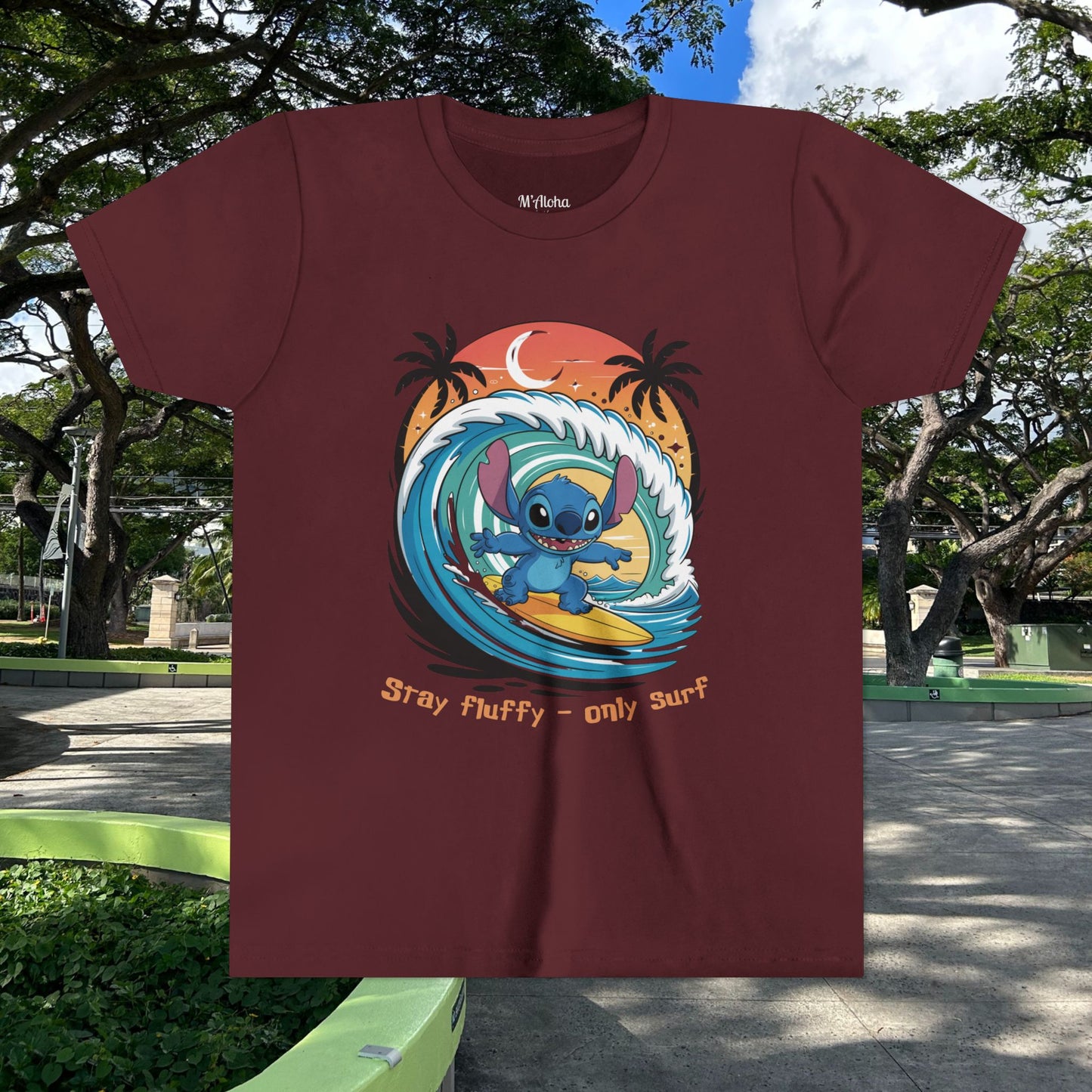 Stay fluffy - only surf - Youth Tee