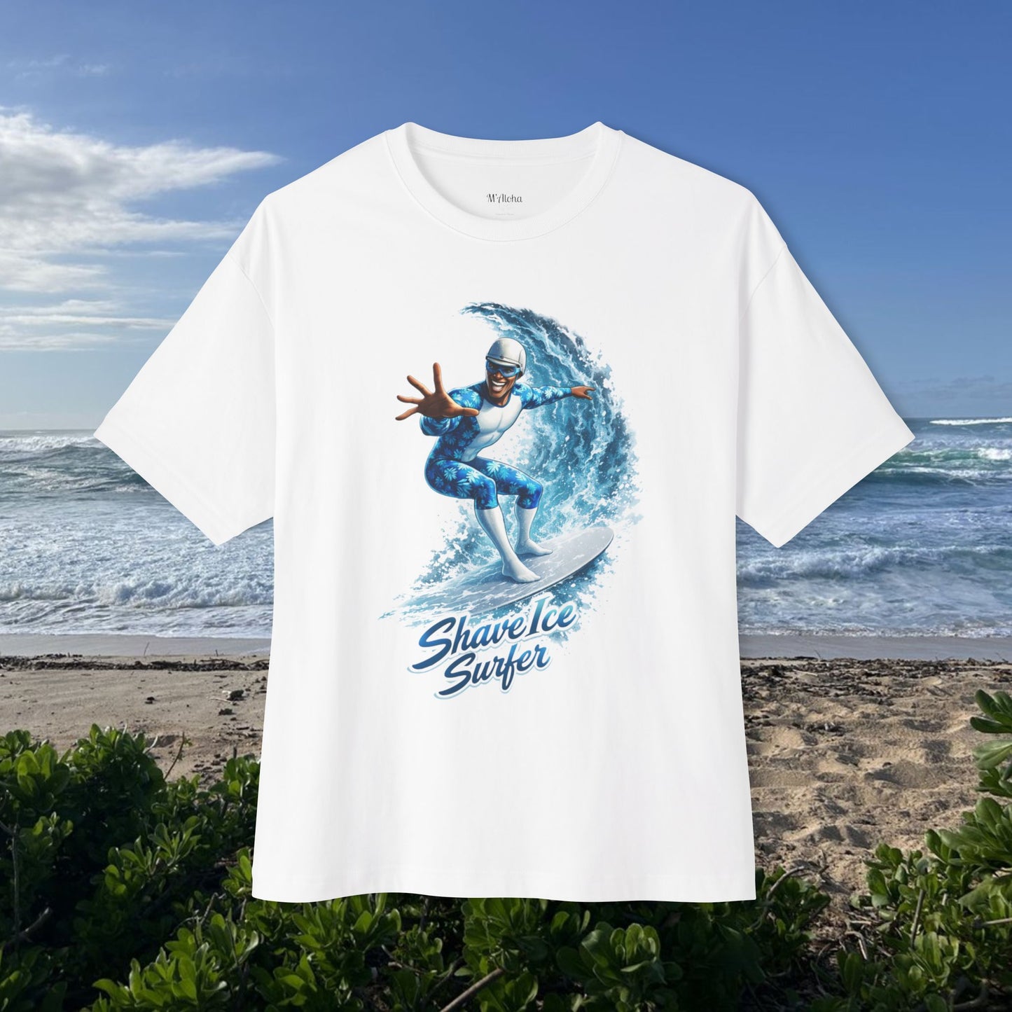 Shave Ice Surfer -  Unisex Oversize Tee