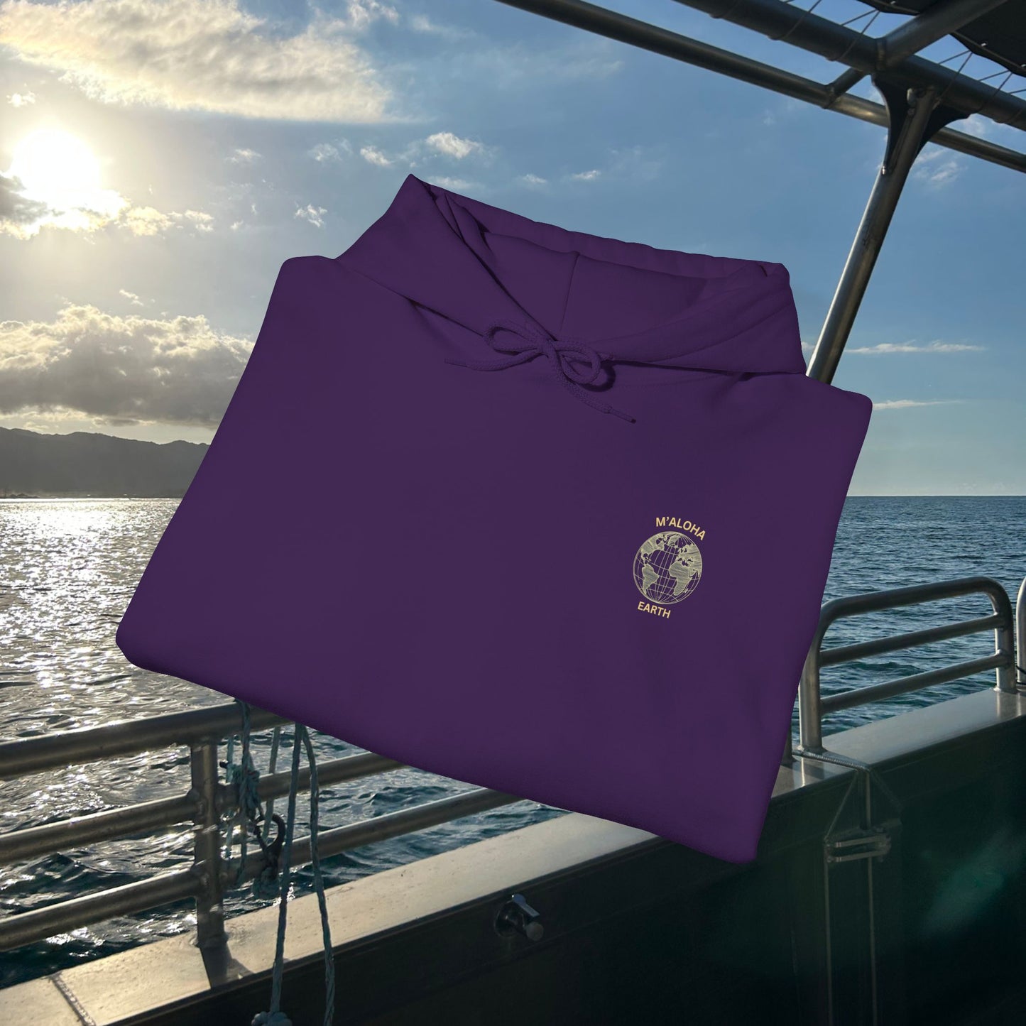 M'Aloha Earth - Compass Men's Hoodie